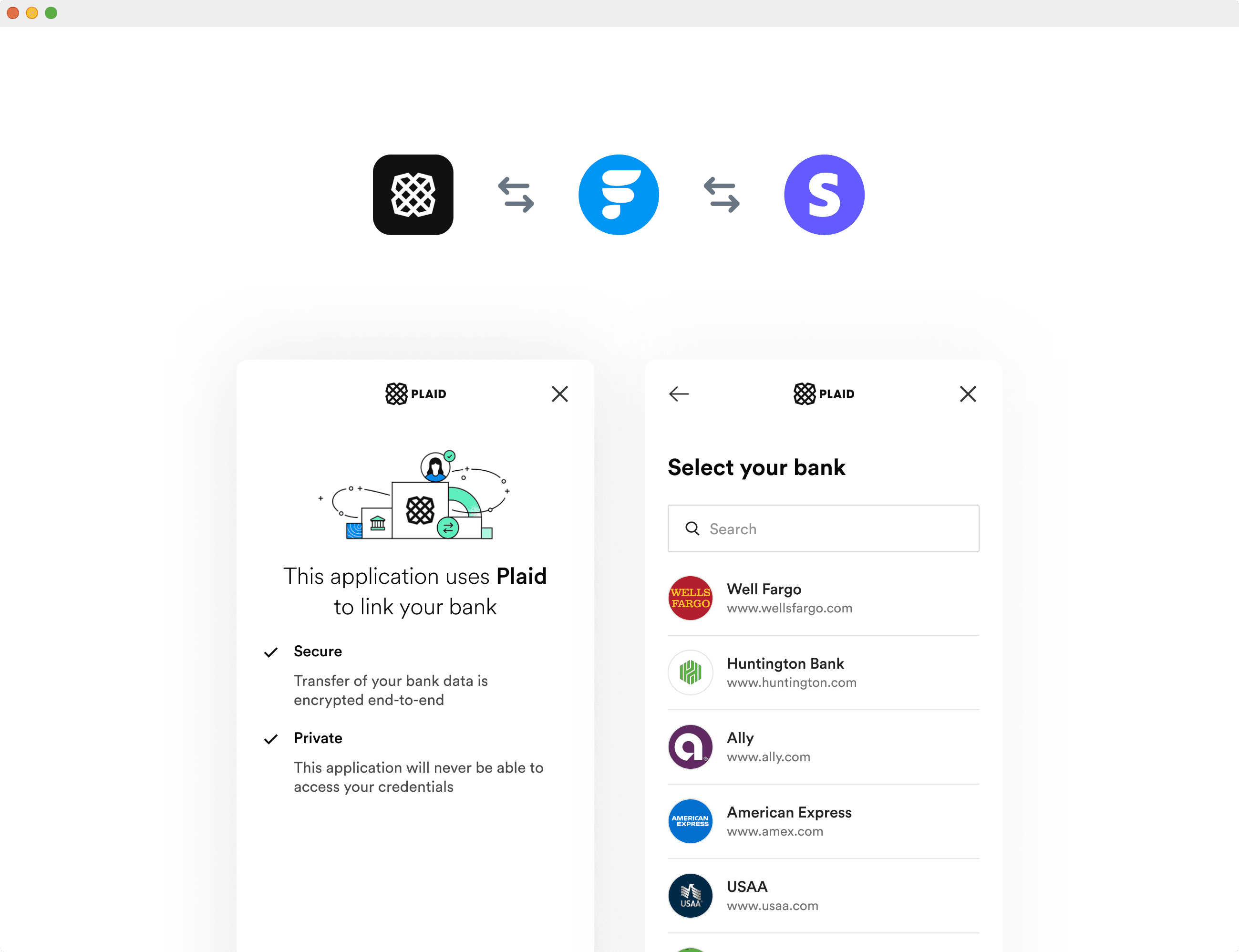 Fardoss connects with Stripe and Plaid for security. Fardoss connects with Stripe and Plaid for security.