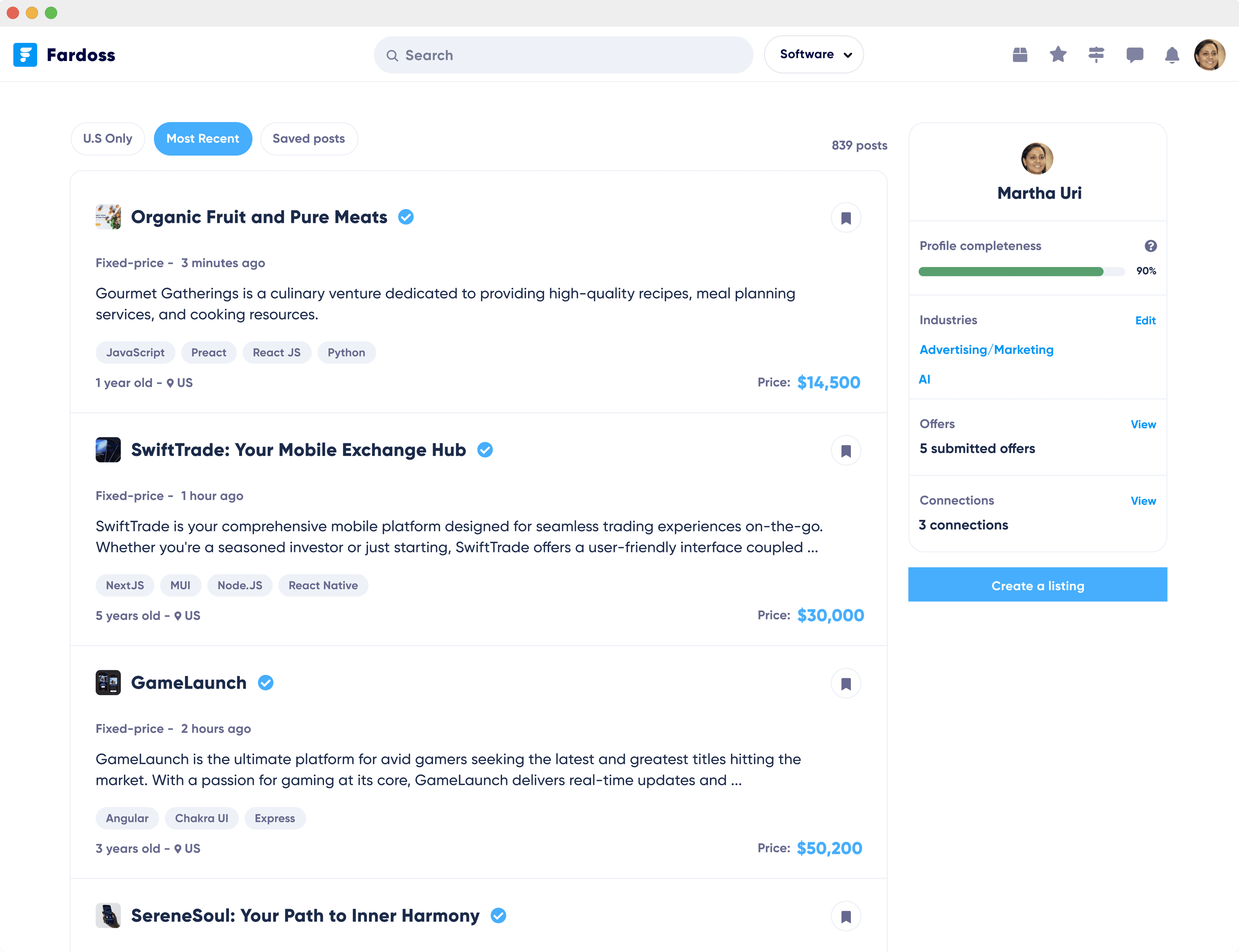 Fardoss Experience Fardoss Experience